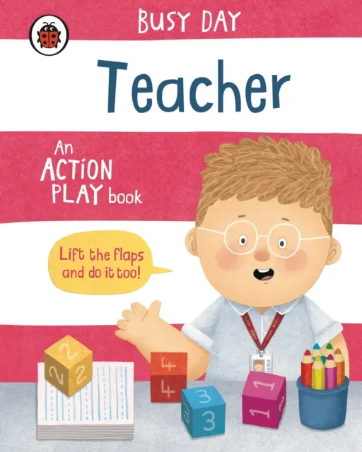 Zaneprázdnený deň: Učiteľka - akčná kniha - Busy Day: Teacher - An action play book