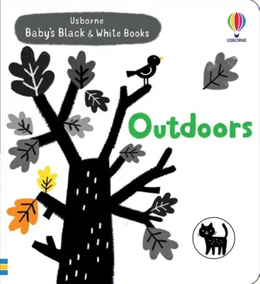 Detské čiernobiele knihy: Vonku - Baby's Black and White Books: Outdoors