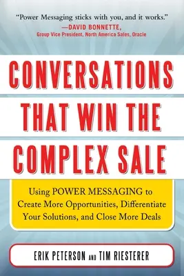 Rozhovory, ktoré vyhrávajú komplexný predaj (Pb) - Conversations That Win the Complex Sale (Pb)