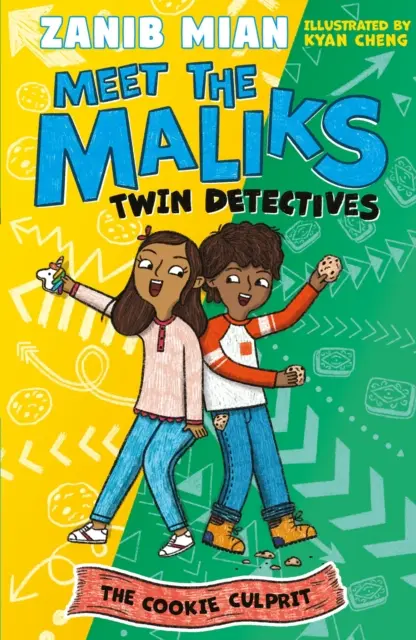 Zoznámte sa s Malikmi - detektívnymi dvojičkami: Sušienkový páchateľ - kniha 1 - Meet the Maliks - Twin Detectives: The Cookie Culprit - Book 1