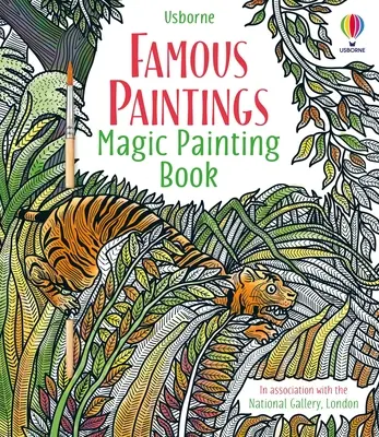 Slávne obrazy Kniha o kúzelnom maľovaní - Famous Paintings Magic Painting Book