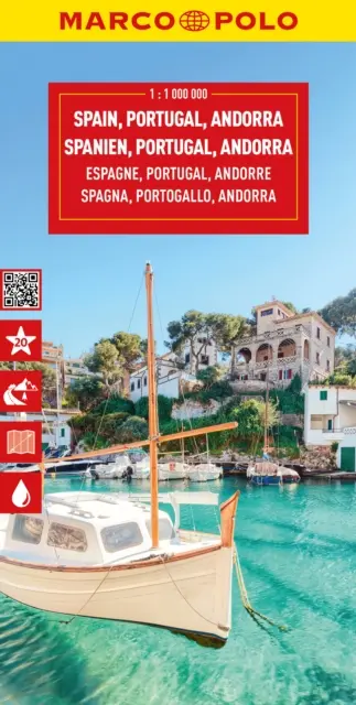 Španielsko/Portugalsko Mapa Marco Polo - Spain/Portugal Marco Polo Map