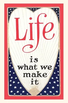 Vintage Journal Život je taký, aký si ho urobíme - Vintage Journal Life is What We Make It
