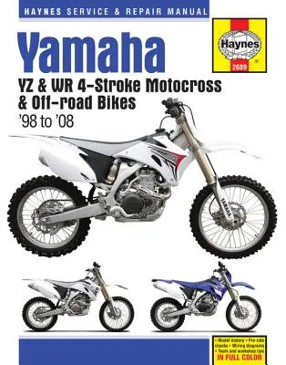 Yamaha YZ & WR 4-taktné motokrosové a terénne motocykle (98 - 08) - Yamaha YZ & WR 4-Stroke Motocross & Off-road Bikes (98 - 08)