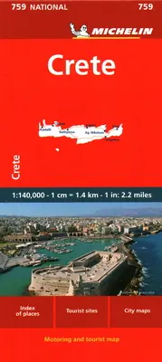 Kréta Mapa 759 - Crete Map 759