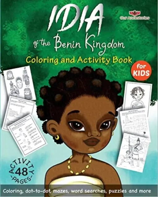 Idia z kráľovstva Benin Kniha na vyfarbovanie a aktivity - Idia of the Benin Kingdom Coloring and Activity Book