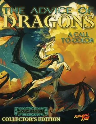 PRÍBEH DRAKA - Výzva na vyfarbenie omaľovánky - THE ADVICE OF DRAGONS - A Call to Color Coloring Book