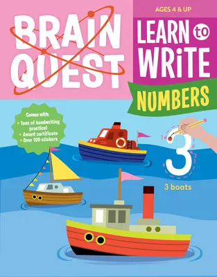Brain Quest Naučte sa písať: Čísla - Brain Quest Learn to Write: Numbers