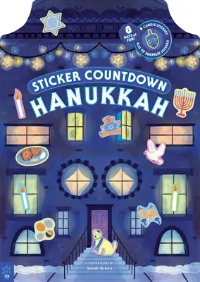 Nálepka Odpočítavanie: Chanuka - Sticker Countdown: Hanukkah
