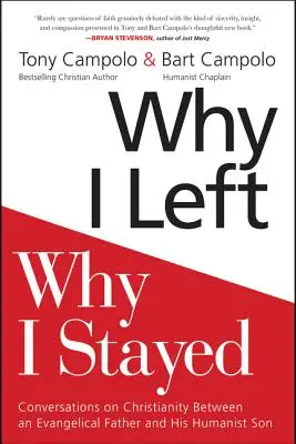 Prečo som odišiel, prečo som zostal: Rozhovory o kresťanstve medzi evanjelickým otcom a jeho humanistickým synom - Why I Left, Why I Stayed: Conversations on Christianity Between an Evangelical Father and His Humanist Son