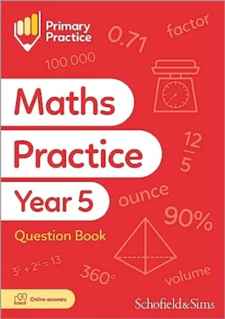 Matematika pre 5. ročník Zošit s otázkami na precvičenie, 9-10 rokov - Primary Practice Maths Year 5 Question Book, Ages 9-10