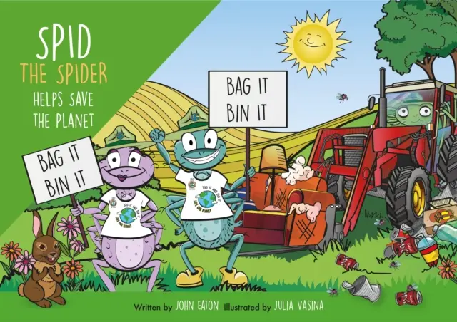 Pavúk Pavúk pomáha zachraňovať planétu - Spid the Spider Helps Save the Planet