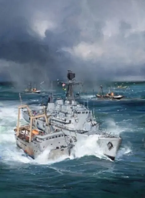 Kráľovské námorníctvo a ochrana rybolovu: Od štrnásteho storočia po súčasnosť - The Royal Navy and Fishery Protection: From the Fourteenth Century to the Present