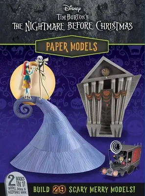 Disney: Nočná mora pred Vianocami od Tima Burtona Papierové modely - Disney: Tim Burton's the Nightmare Before Christmas Paper Models