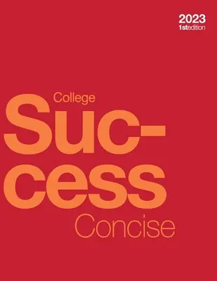 Úspech na vysokej škole Stručne (brožované vydanie, čb) - College Success Concise (paperback, b&w)