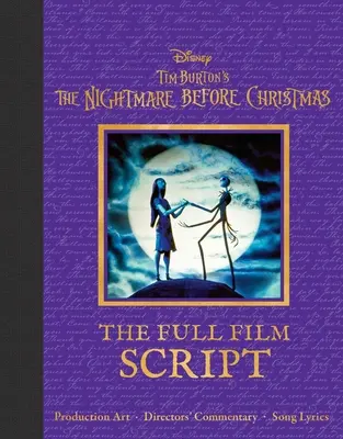 Disney: Nočná mora pred Vianocami Tima Burtona: Filmový scenár v plnom znení - Disney: Tim Burton's the Nightmare Before Christmas: The Full Film Script