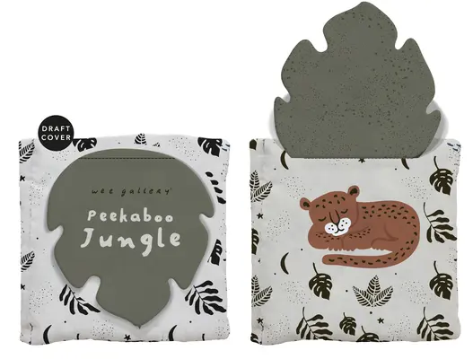 Peekaboo Jungle: Prvá knižka pre bábätká - zdvihni klapku! - Peekaboo Jungle: Baby's First Crinkle Peek-A-Book - Lift the Flap!