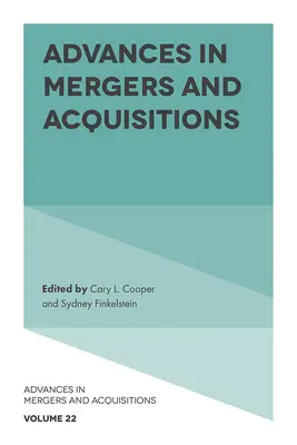 Pokroky v oblasti fúzií a akvizícií - Advances in Mergers and Acquisitions