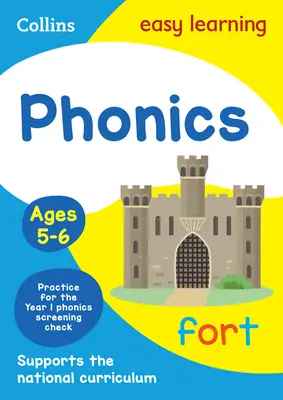 Fónická učebnica pre 5-6 ročné deti: Ideálna na domáce učenie - Phonics Ages 5-6: Ideal for Home Learning