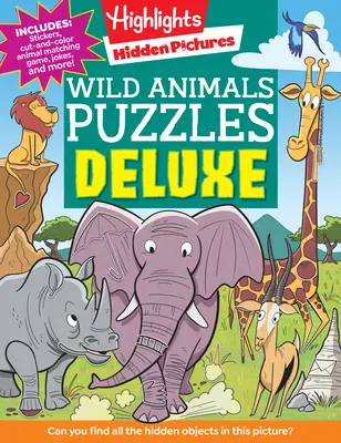 Hádanky s divokými zvieratami Deluxe - Wild Animals Puzzles Deluxe