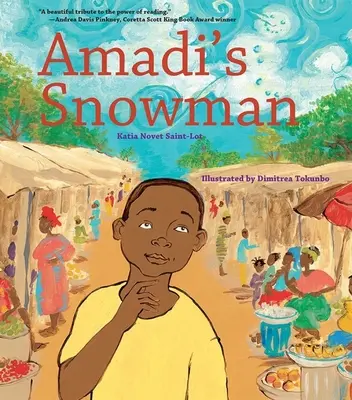 Amadiho snehuliak: Príbeh o čítaní - Amadi's Snowman: A Story of Reading