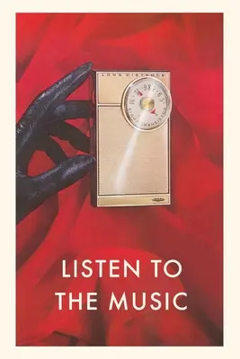 Vintage Journal Ruka v rukavici s tranzistorovým rádiom, počúvajte hudbu - Vintage Journal Gloved Hand with Transistor Radio, Listen to the Music