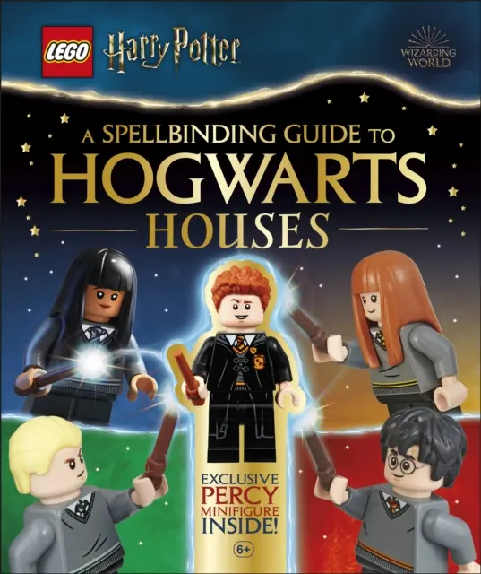 LEGO Harry Potter Čarovný sprievodca po domoch v Bradaviciach - s exkluzívnou minifigúrkou Percyho Weasleyho - LEGO Harry Potter A Spellbinding Guide to Hogwarts Houses - With Exclusive Percy Weasley Minifigure