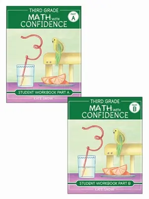 Súbor pracovných zošitov pre žiakov 3. ročníka Matematika s istotou - Third Grade Math with Confidence Student Workbook Bundle