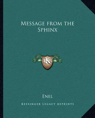 Posolstvo od sfingy - Message from the Sphinx
