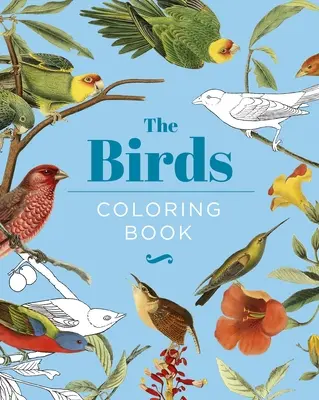 Kniha na vyfarbovanie vtákov: Darčekové vydanie v tvrdej väzbe - The Birds Coloring Book: Hardback Gift Edition