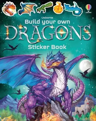 Zostavte si vlastné draky Kniha samolepiek - Build Your Own Dragons Sticker Book