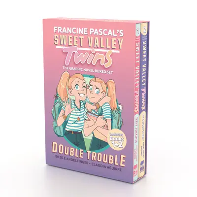 Dvojčatá zo sladkého údolia: Dvojité problémy (Double Trouble Boxed Set): (grafický román v krabici): Najlepší kamaráti: Učiteľkin maznáčik (grafický román v krabici) - Sweet Valley Twins: Double Trouble Boxed Set: Best Friends, Teacher's Pet (a Graphic Novel Boxed Set)