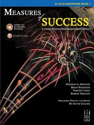 Opatrenia úspechu E-Flat Alto Saxophone Book 1 - Measures of Success E-Flat Alto Saxophone Book 1