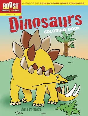 Omaľovánky s dinosaurami - Dinosaurs Coloring Book