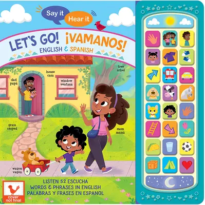 Povedz to, počuj to: Poďme! Vamonos! (Dvojjazyčne) - Say It, Hear It: Let's Go! Vamonos! (Bilingual)
