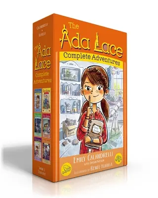 The ADA Lace Complete Adventures (Boxed Set) (Kompletné dobrodružstvá ADA Lace (Boxed Set)): ADA Lace, na prípade; ADA Lace vidí červenú; ADA Lace, vezmi ma k svojmu vodcovi; ADA Lace a nemožné - The ADA Lace Complete Adventures (Boxed Set): ADA Lace, on the Case; ADA Lace Sees Red; ADA Lace, Take Me to Your Leader; ADA Lace and the Impossible