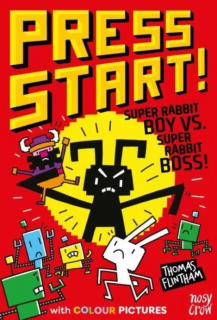 Stlačte tlačidlo Štart! Super králičí chlapec vs. Super králičí šéf! - Press Start! Super Rabbit Boy vs Super Rabbit Boss!