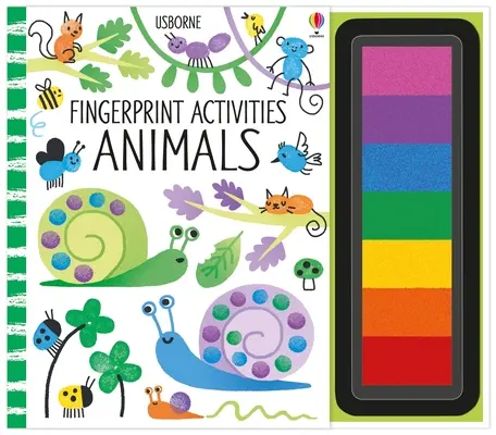 Aktivity s odtlačkami prstov Zvieratá - Fingerprint Activities Animals