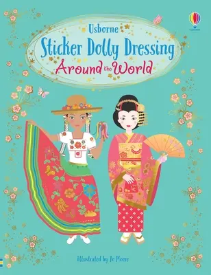 Nálepka Dolly Obliekanie okolo sveta - Sticker Dolly Dressing Around the World