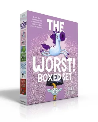 Najhoršie! Boxed Set: Jednorožci sú najhorší!; Draci sú najhorší!; Yetisovia sú najhorší!; Elfovia sú najhorší! - The Worst! Boxed Set: Unicorns Are the Worst!; Dragons Are the Worst!; Yetis Are the Worst!; Elves Are the Worst!