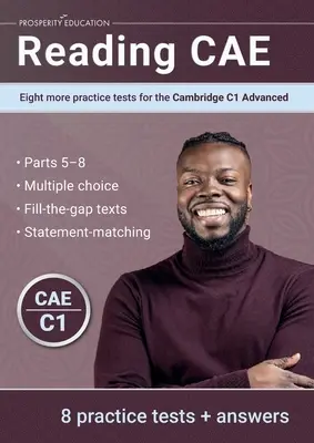Čítanie CAE: Ďalších osem cvičných testov pre Cambridge C1 Advanced - Reading CAE: Eight more practice tests for the Cambridge C1 Advanced