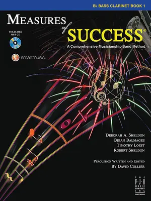 Miery úspechu Basový klarinet 1. kniha - Measures of Success Bass Clarinet Book 1