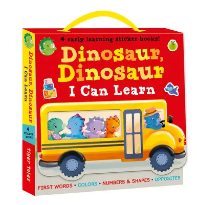 Dinosaurus, dinosaurus, ktorého sa môžem učiť: Prvé slová, farby, čísla a tvary, protiklady - Dinosaur, Dinosaur I Can Learn: First Words, Colors, Numbers and Shapes, Opposites