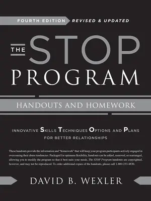 Program Stop: Manuály a domáce úlohy - The Stop Program: Handouts and Homework