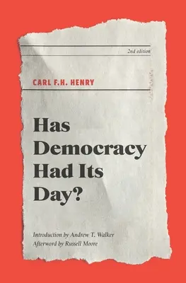Má demokracia svoje dni? - Has Democracy Had Its Day?
