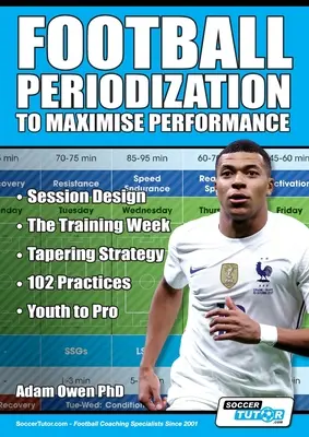 Futbalová periodizácia na maximalizáciu výkonnosti: Tréningové tréningy - Tréningový týždeň - Stratégia zužovania - 102 tréningov - Od mládeže k profesionálom - Football Periodization to Maximise Performance: Session Design - The Training Week - Tapering Strategy - 102 Practices - Youth to Pro