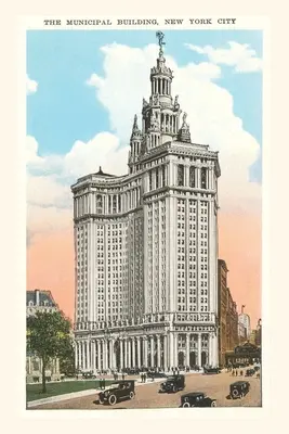 Vintage Journal Mestská budova, New York - Vintage Journal Municipal Building, New York City