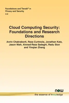 Bezpečnosť cloud computingu: Základy a smery výskumu - Cloud Computing Security: Foundations and Research Directions