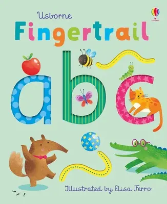 Prstoklad ABC: Kniha pre deti pripravené na škôlku - Fingertrail ABC: A Kindergarten Readiness Book for Kids