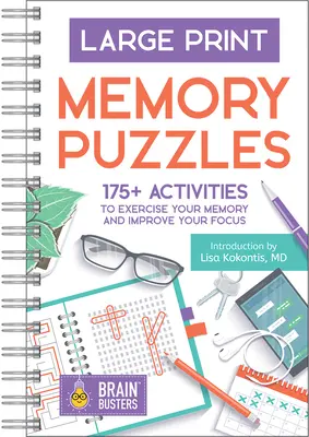 Pamäťové hádanky vo veľkom formáte - Large Print Memory Puzzles